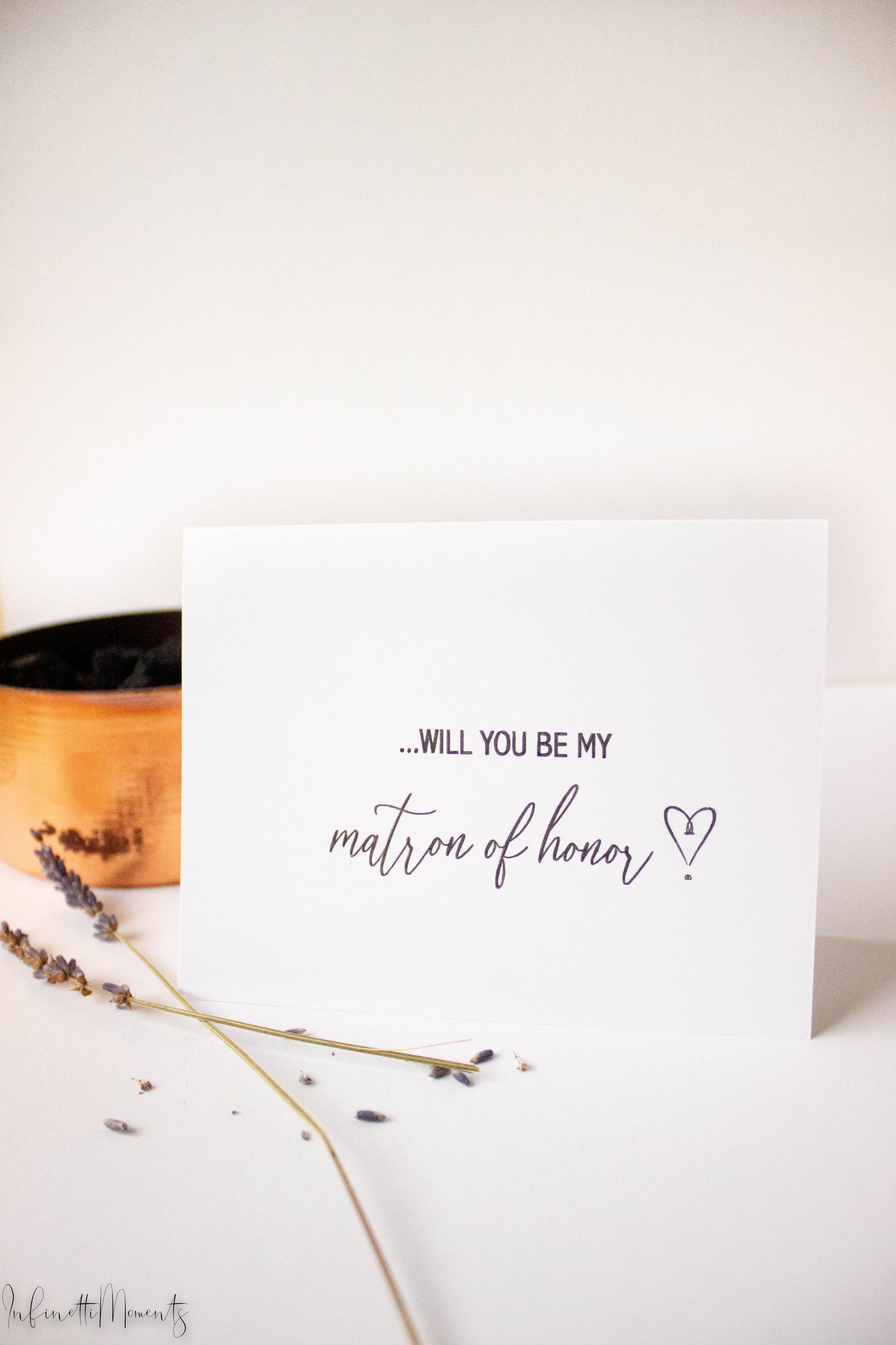 Will You Be My Matron of Honor